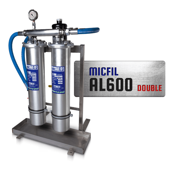 MicFil-AL600-DOUBLE Olie - brandstof filtersystemen