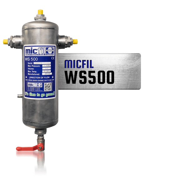 Micfil WS500 waterseparator