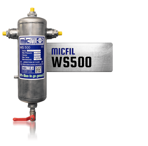 Micfil-WS500 Micfil WS500 waterseparator