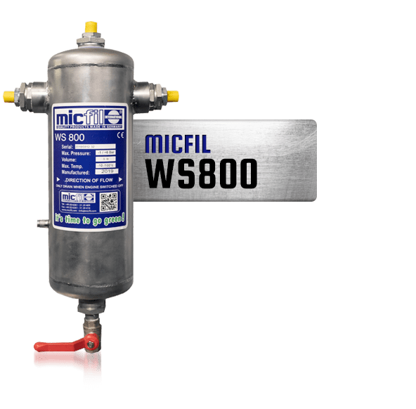 Micfil WS800 waterseparator