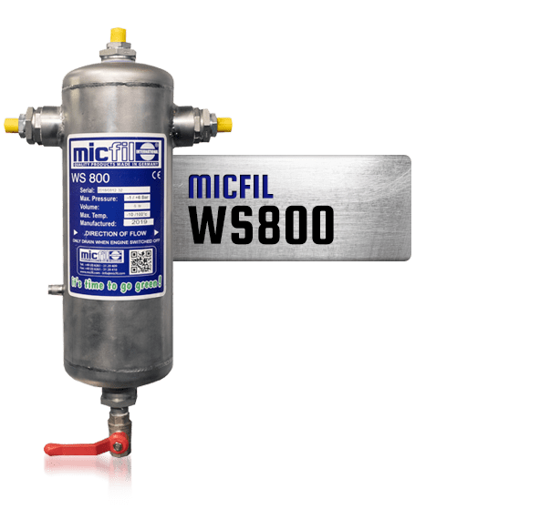 Micfil-WS800 Micfil WS800 waterseparator