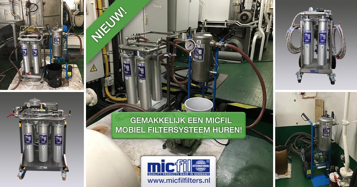 MICFIL OLIE - BRANDSTOF FILTERSYSTEEM HUREN