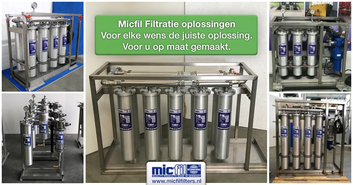 Micfil filtratie oplossingen