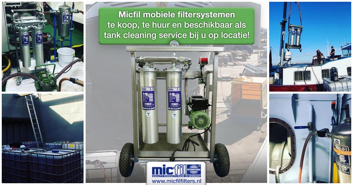 Micfil mobiele filtersystemen