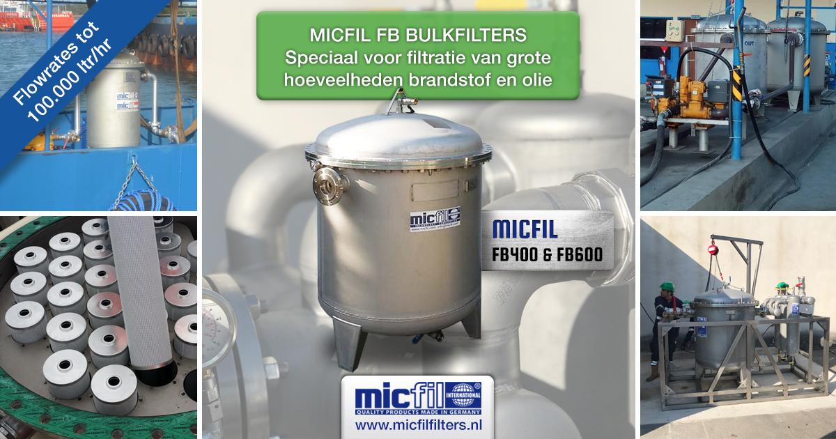 Bulk filtratie