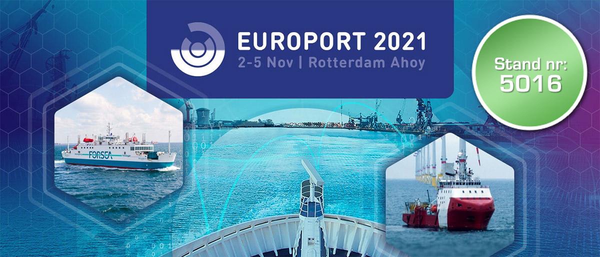 Europort-stand Europort 2021 beurs