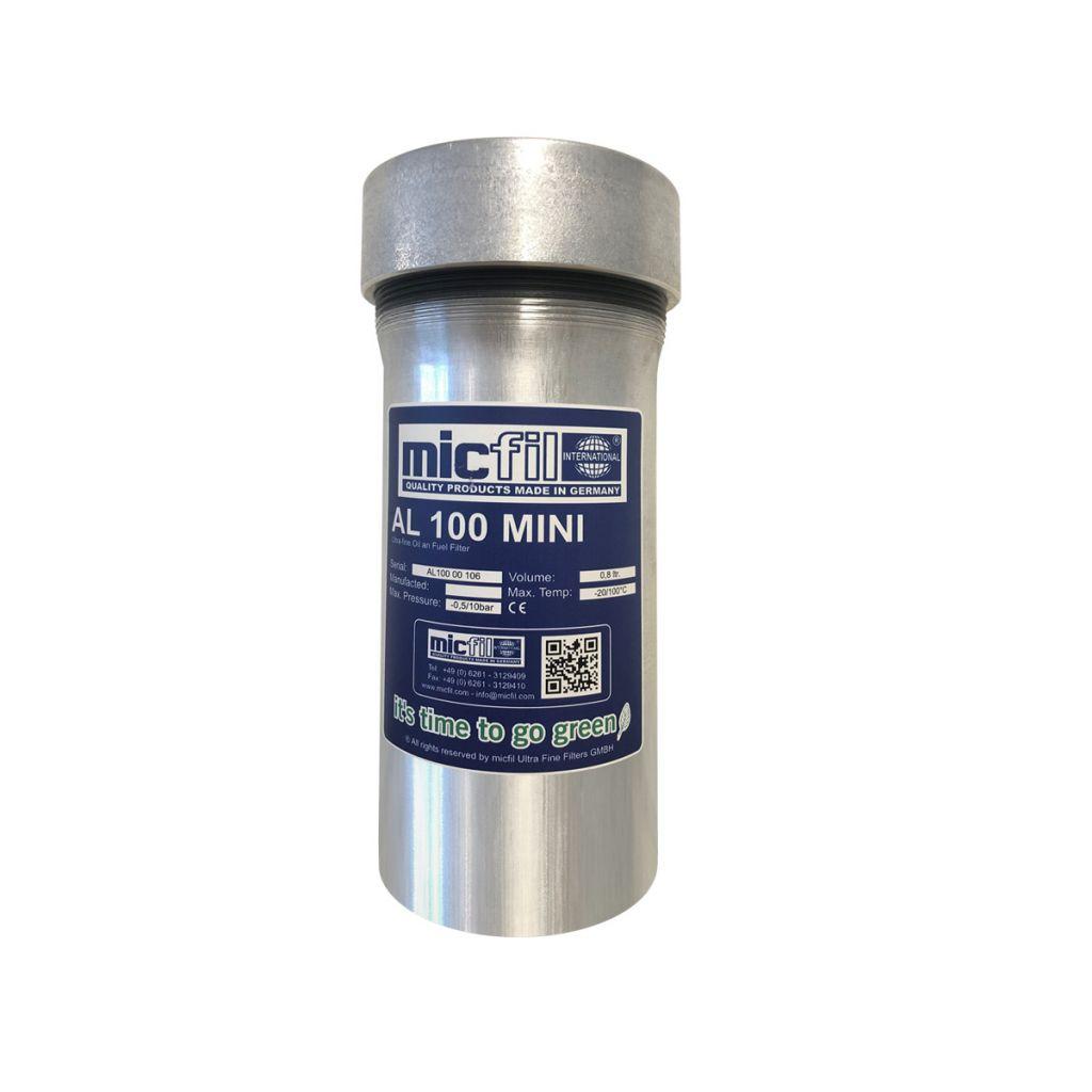 MicFil AL100 MINI hét brandstoffilter en oliefilter systeem
