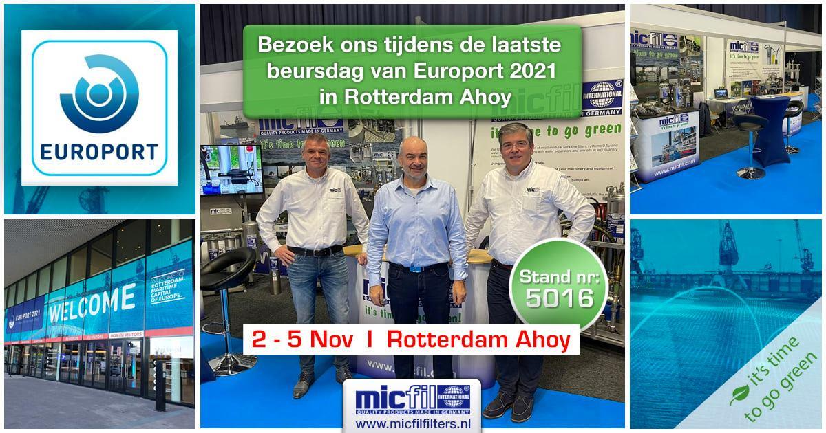 Europort beurs bezoek 2021