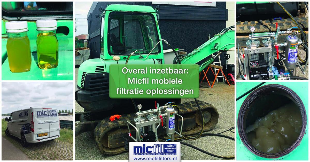 Mobiele filtersysteem Mobiele filtersysteem