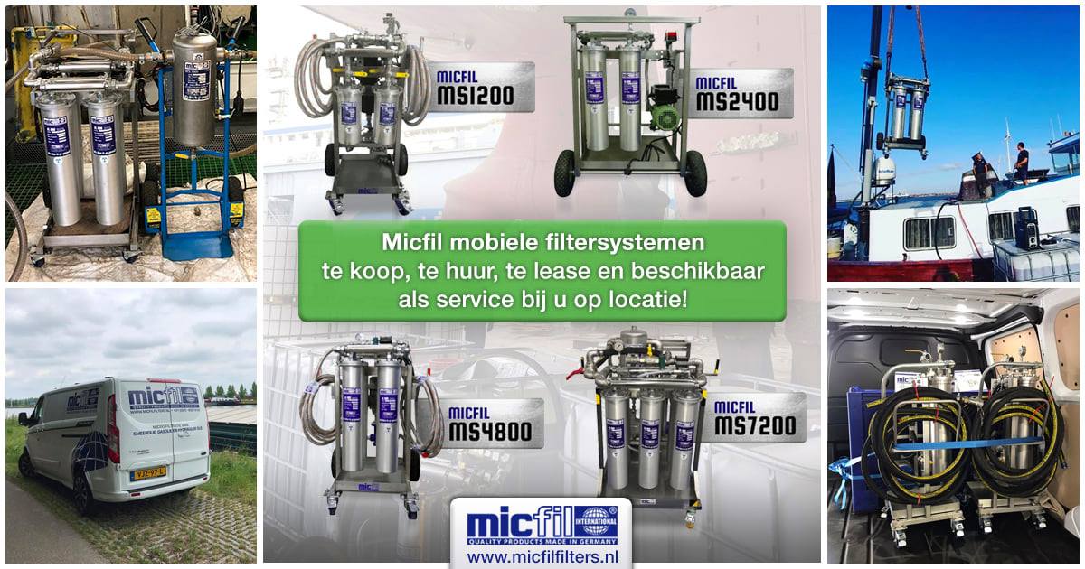 Mobiele filtersystemen Mobiele filtersystemen