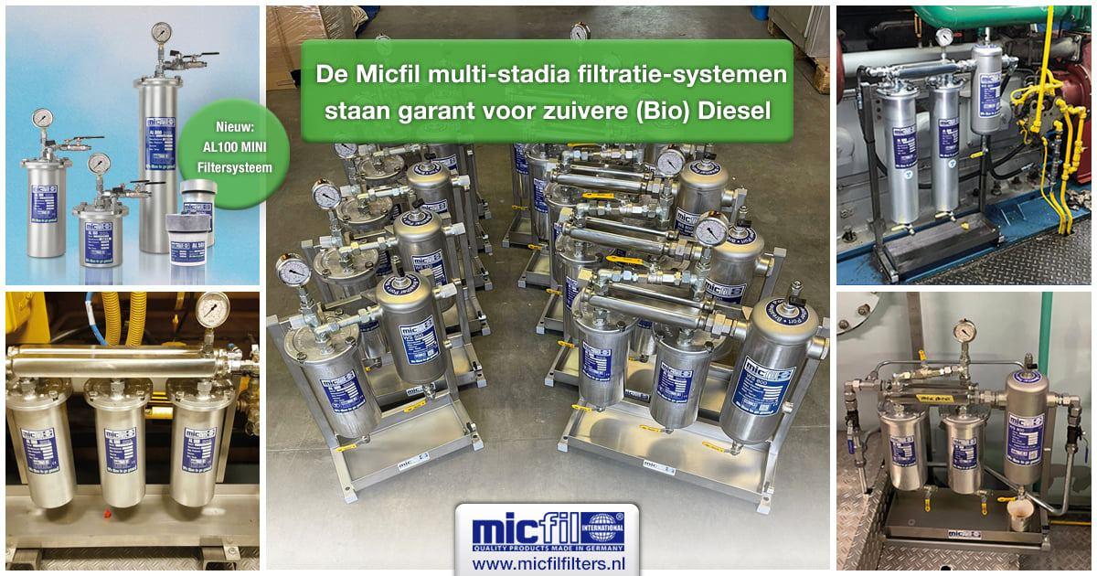 Multi-statia filtratie-systemen Multi-statia filtratie