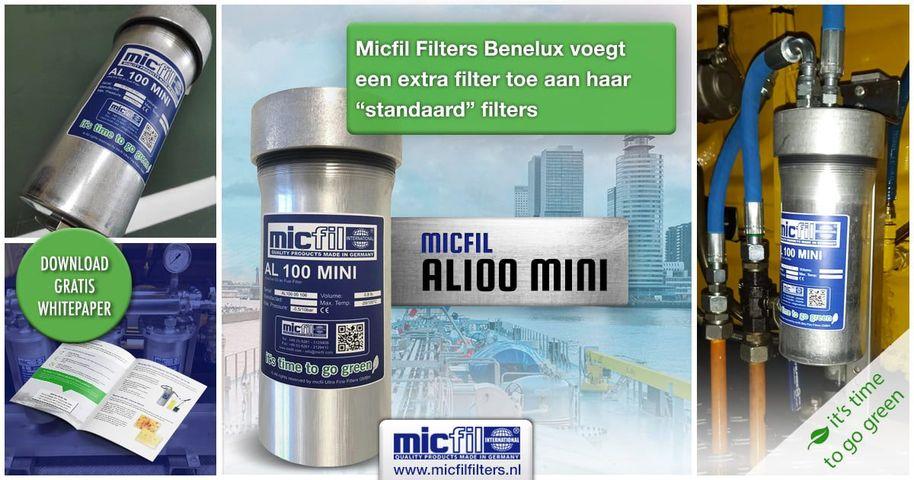 AL100 mini filtersysteem AL100 mini