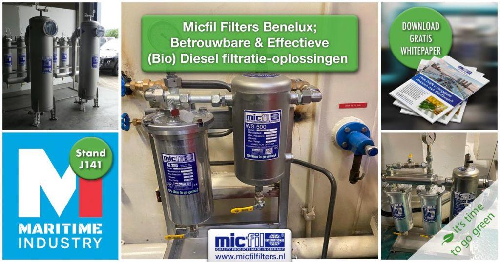 BIO-DIESEL FILTRATIE OPLOSSINGEN BIO-DIESEL FILTRATIE