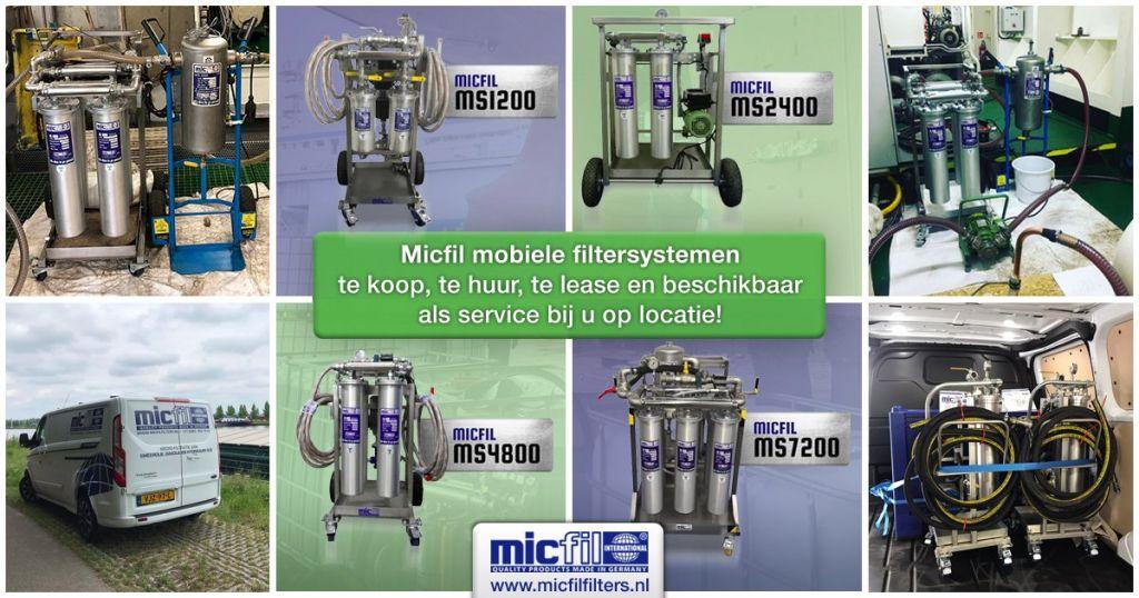 Mobiel filtersysteem Mobiel filtersysteem