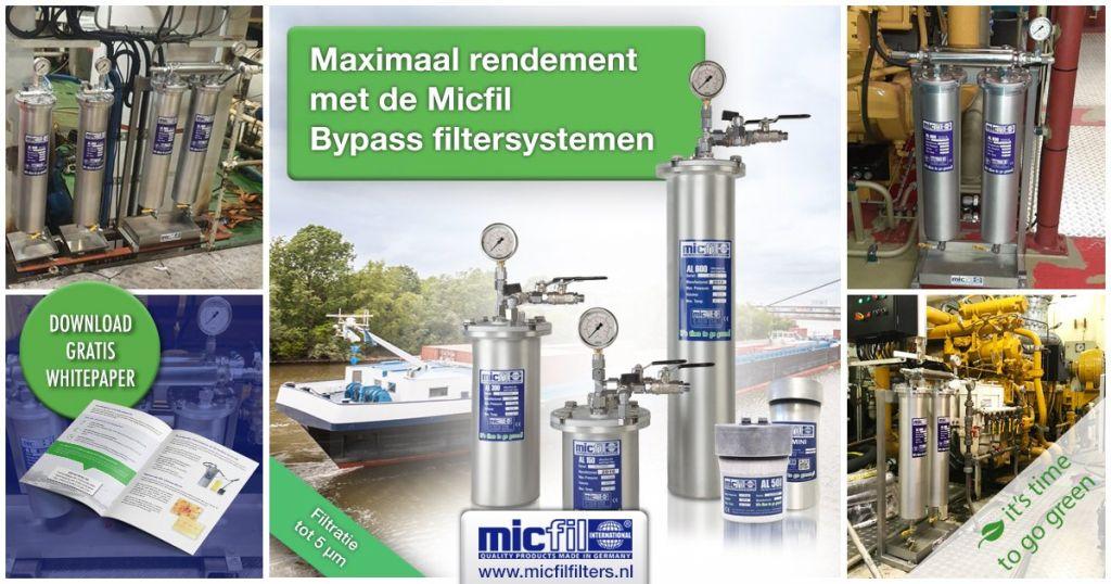 Smeer- en hydrauliekolie filtratie Smeer- en hydrauliekolie filtratie