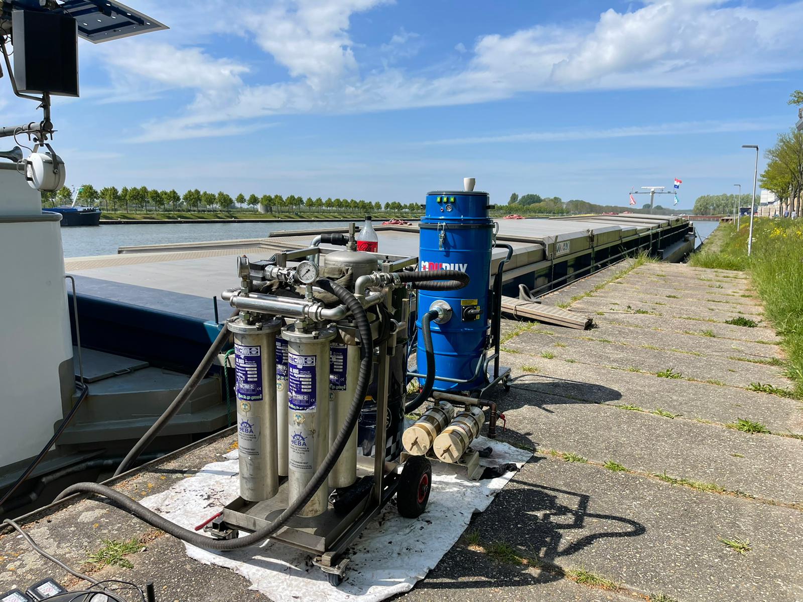Mobiel filtersysteem Mobiel filtersysteem