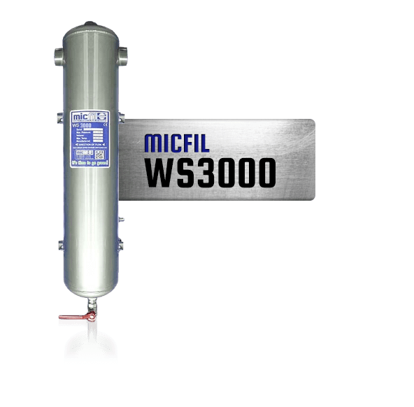 Micfil WS3000-waterseparator