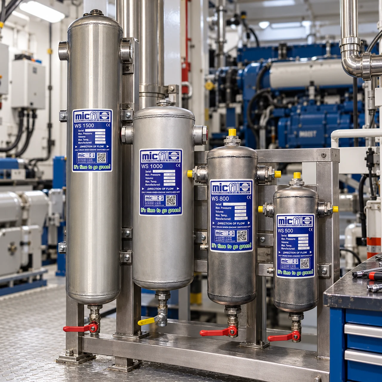 Micfil waterseparators Micfil waterseparators