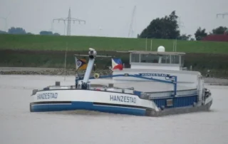 Binnenvaartschip MS Hanzestad