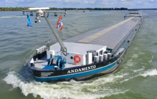 Micfil-filtratie aan boord van MS Andamento